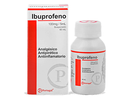 IBUPROFENO - Suspension oral x 60 mL - 100 mg / 5 mL