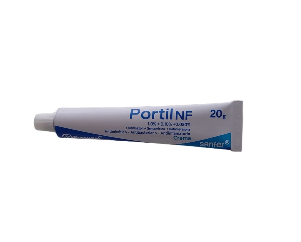 PORTIL NF - Crema x 20 g - 1 g + 0.10 g + 0.05 g