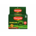 REPELENTE FLORESTA FAMILIAR - Crema - NO GRASO LARGA DURACION con ALOE VERA caja x 20 sachets - 10 mL