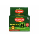 REPELENTE FLORESTA FAMILIAR - Crema - NO GRASO LARGA DURACION con ALOE VERA caja x 20 sachets - 10 mL