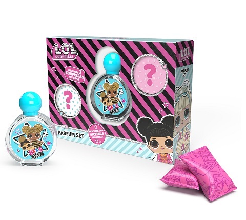 LOL SURPRISE! - Estuche LOL - PARFUM SET - PERFUME x 50 mL + 2 SORPRESAS