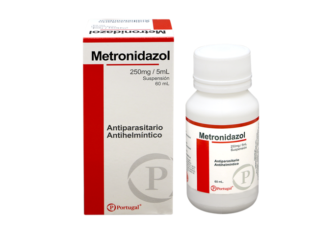 METRONIDAZOL - Suspension x 60 mL - 250 mg / 5 mL