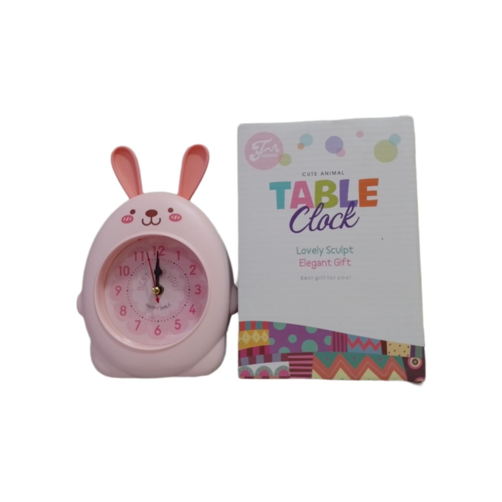 TABLE CLOCK - Reloj alarma LOVELY SCULPT - ELEGANT GIFT en variedad de colores