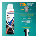 REXONA - Antitranspirante aerosol ANTIBACTERIAL + INVISIBLE - ACTIVADO POR EL MOVIMIENTO  72h x 150 mL / 87 g