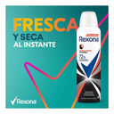 REXONA - Antitranspirante aerosol ANTIBACTERIAL + INVISIBLE - ACTIVADO POR EL MOVIMIENTO  72h x 150 mL / 87 g