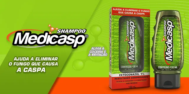 MEDICASP - Shampoo - para eliminar el hongo de la caspa - frasco x 130 mL