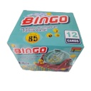 BINGO LOTTO - Bingo lotto de 90 numeros + 12 tarjetas en caja celeste