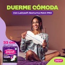 LADYSOFT - Toallas femeninas LADYSOFT - NOCTURNA MAXI PRO - TELA SUAVE - FLUJO ABUNDANTE x 10 unidades