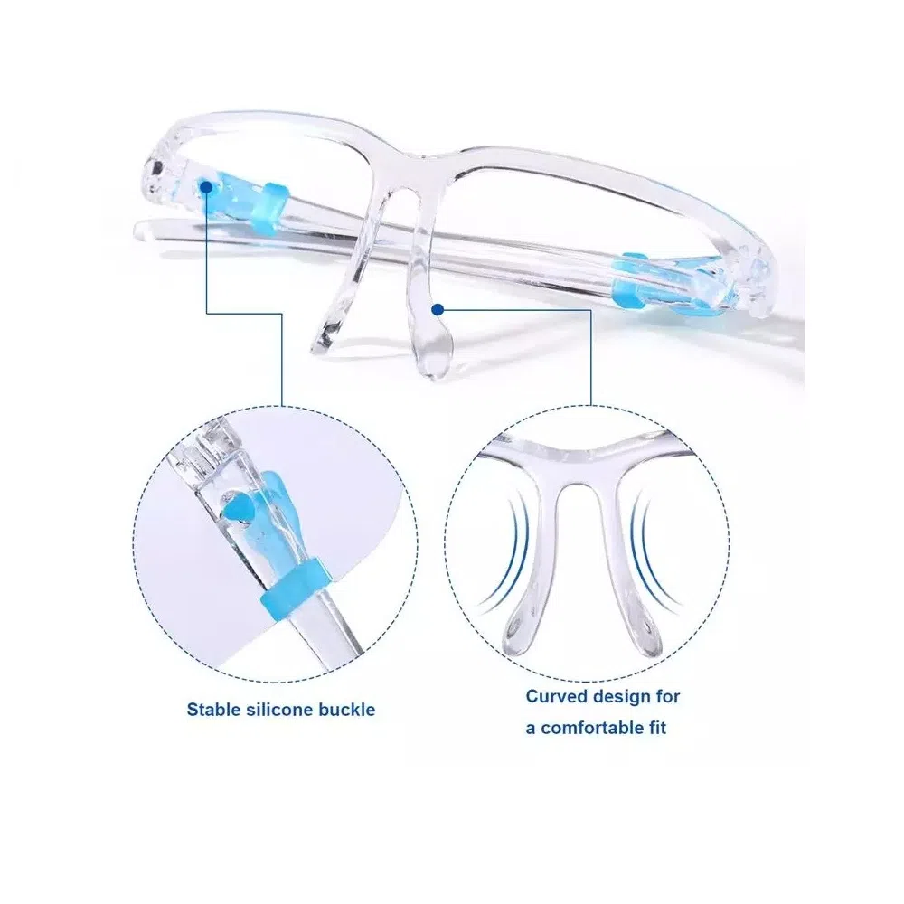 PROTECTOR FACIAL - Protector facial acrilico con lentes