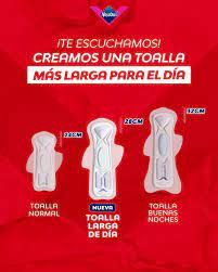 NOSOTRAS - Toallas higienicas NOSOTRAS - TOALLA DIA - LARGA EXTRA SUAVE - FLUJO ABUNDANTE paquete x 8 toallas