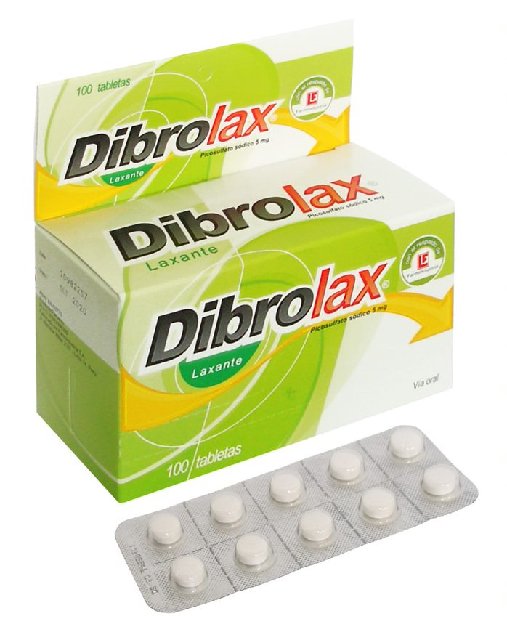 DIBROLAX - Tabletas caja x 100 - 5 mg