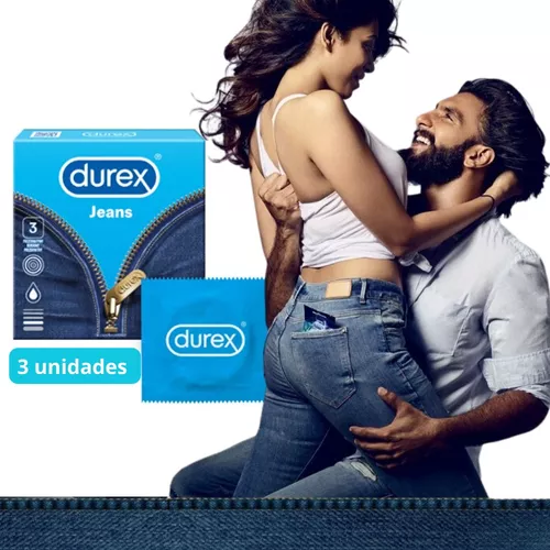 DUREX - Condones de latex lubricados x 3 unidades