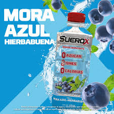 SUEROX - Bebida hidratante 0 AZUCAR - 8 IONES - 0 CALORIAS x 630 mL