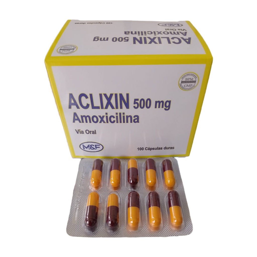 ACLIXIN - Capsulas caja x 100 - 500 mg