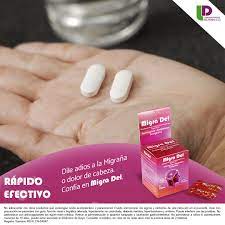 MIGRA DEL - Tabletas caja x 100 ( 50 sobres x 2 c/u ) - 250 mg + 250 mg + 65 mg