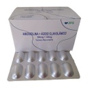 AMOXICILINA + ACIDO CLAVULANICO JPS - Tabletas recubiertas caja x 10 - 500 mg + 125 mg