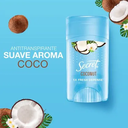 SECRET - Gel invisible antitranspirante SECRET - 5X FRESH DEFENSE COCONUT x 45 g