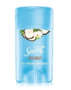 SECRET - Gel invisible antitranspirante SECRET - 5X FRESH DEFENSE COCONUT x 45 g