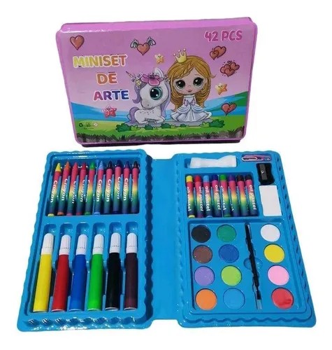 MINISET DE ARTE - Miniset de arte x 42 piezas