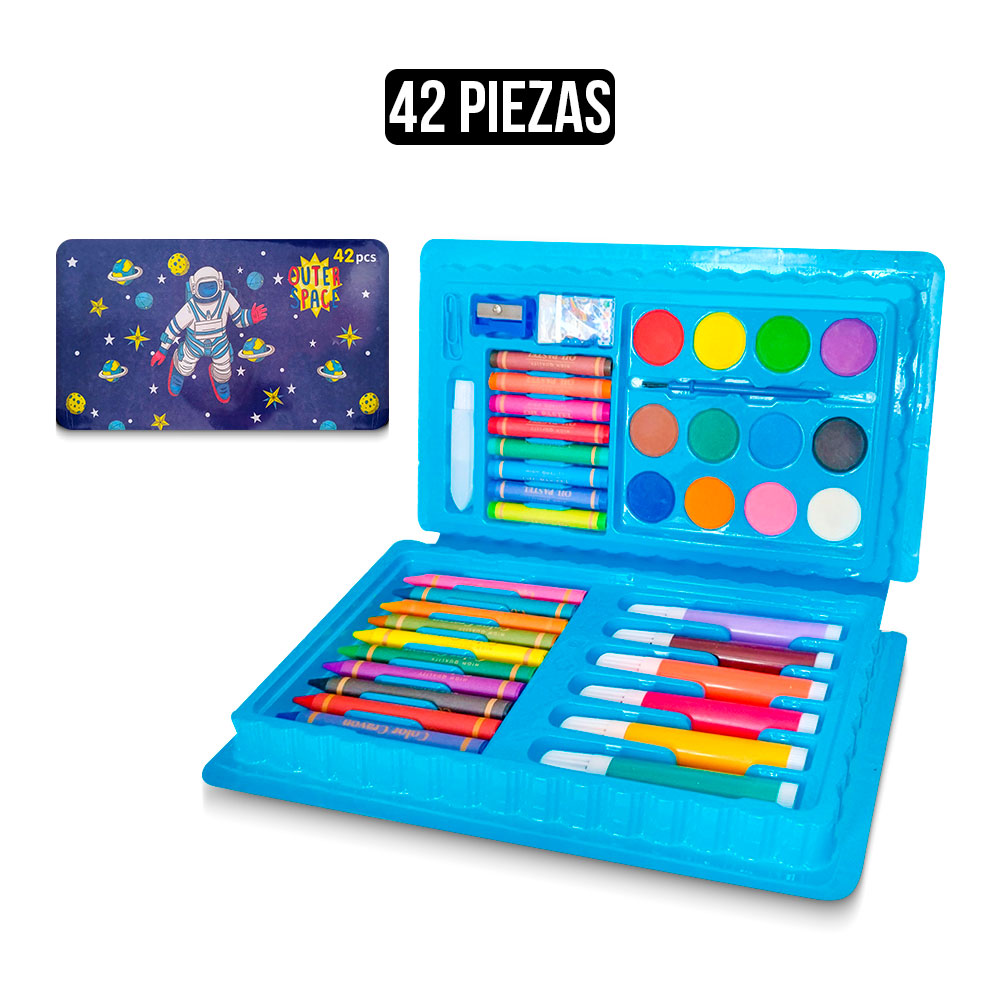 MINISET DE ARTE - Miniset de arte x 42 piezas
