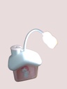 DESK LAMP - Lampara LED - DESK LAMPARA modelo casita con portalapicero y tajador en variedad de colores