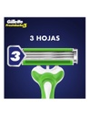 GILLETTE PRESTOBARBA 3 SENSITIVE - Afeitadora desechable GILLETTE 3 hojas