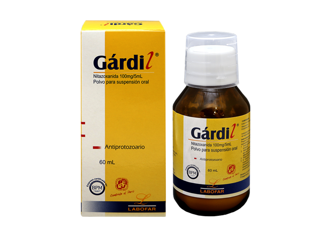 GARDIL - Polvo para suspension oral x 60 mL - 100 mg / 5 mL