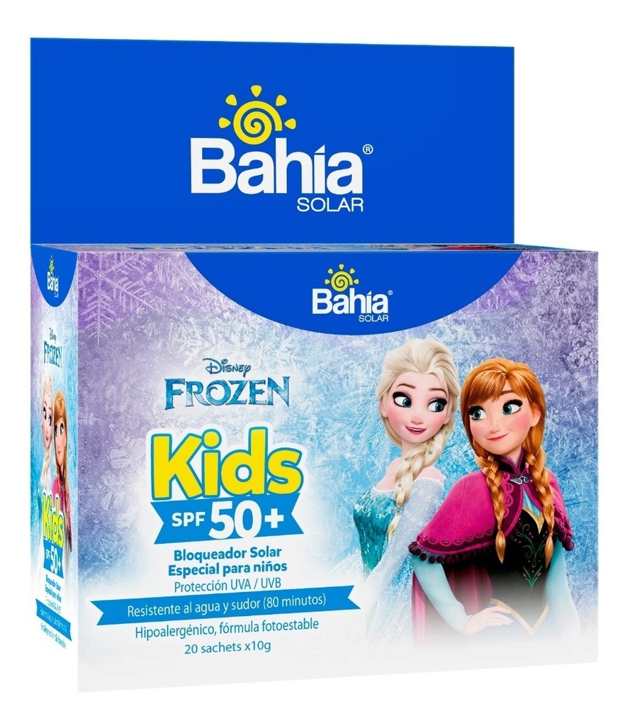 BAHIA KIDS - Bloqueador Solar especial para ninos FROZEN SPF 50+ x 10 g