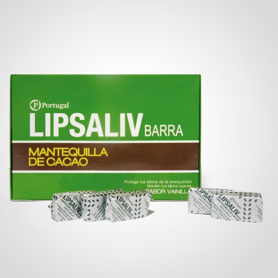 LIPSALIV - Pastilla mantequilla de cacao - SABOR VAINILLA  x 3 gr