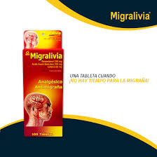 MIGRALIVIA - Tabletas caja x 100 - 250 mg + 250 mg + 65 mg