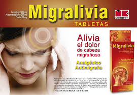 MIGRALIVIA - Tabletas caja x 100 - 250 mg + 250 mg + 65 mg