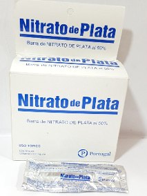 NITRATO DE PLATA - Lapices de nitrato de plata al 50% x 320 mg