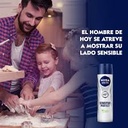 NIVEA MEN - Aerosol antitranspirante SENSITIVE PROTECT - 48H x 91 g / 150 mL