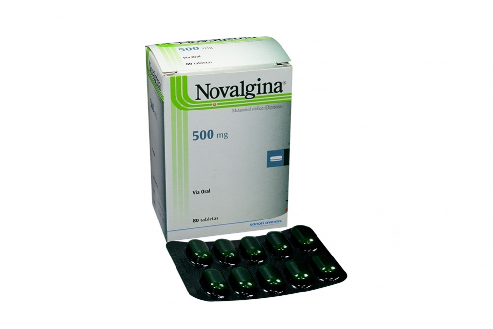 NOVALGINA - Tabletas caja x 50 - 500 mg