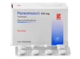 PARACETAMOL FARMINDUSTRIA - Tabletas caja x 100 - 500 mg