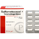 SULFAMETOXAZOL TRIMETOPRIMA - Tabletas caja x 100 - 800 mg +160 mg