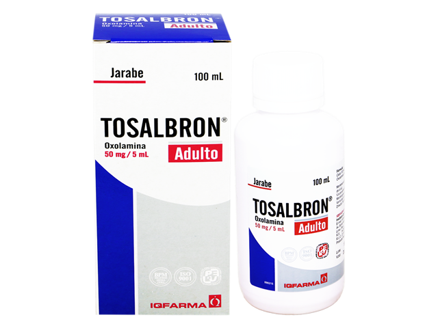 TOSALBRON ADULTO - Jarabe x 100 mL - 50 mg / 5 mL