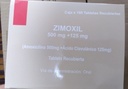 ZIMOXIL - Tabletas recubiertas caja x 100 - 500 mg + 125 mg