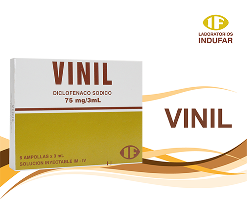 VINIL - Solucion inyectable ampolla x 3 mL via I.M. - I.V. - 75 mg / 3 mL