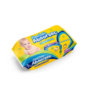 KLEEN BEBE - Toallitas humedas ABSORSEC - Hipoalergenicas - Sin parabenos - Sin alcohol x 90