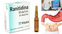 RANITIDINA - Solucion inyectable ampolla via I.M. - I.V. caja x 10 - 50 mg / 2 mL