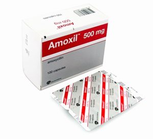 AMOXIL - Caps. caja x 100 - 500 mg