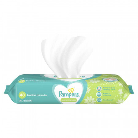 PAMPERS - Toallitas humedas PAMPERS - AROMA NATURALEZA x 48