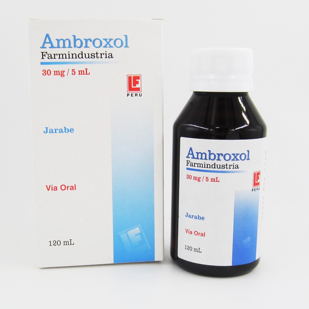 AMBROXOL FARMINDUSTRIA - Jarabe x 120 mL - 30 mg / 5 mL