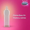 DUREX - Condones de latex lubricados x 3 unidades