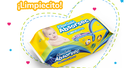 KLEEN BEBE - Toallitas humedas ABSORSEC - Hipoalergenicas - Sin parabenos - Sin alcohol x 120