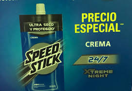 SPEED STICK - Desodorante antitranspirante en crema 24/7 XTREME NIGHT 48H - PRACTI TAPA x 9 g