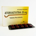 ATORVASTATINA JPS - Tabletas recubiertas caja x 100  - 40 mg