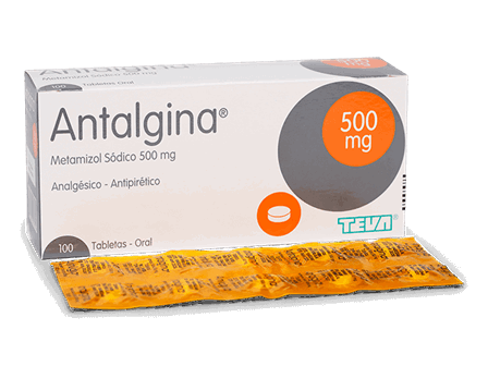 ANTALGINA - Tab. caja x 100 - 500 mg