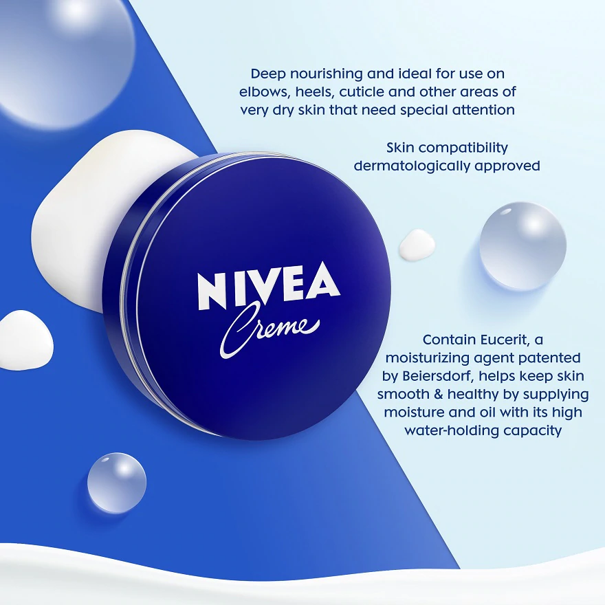 NIVEA CREMA - Crema de belleza NIVEA en pote